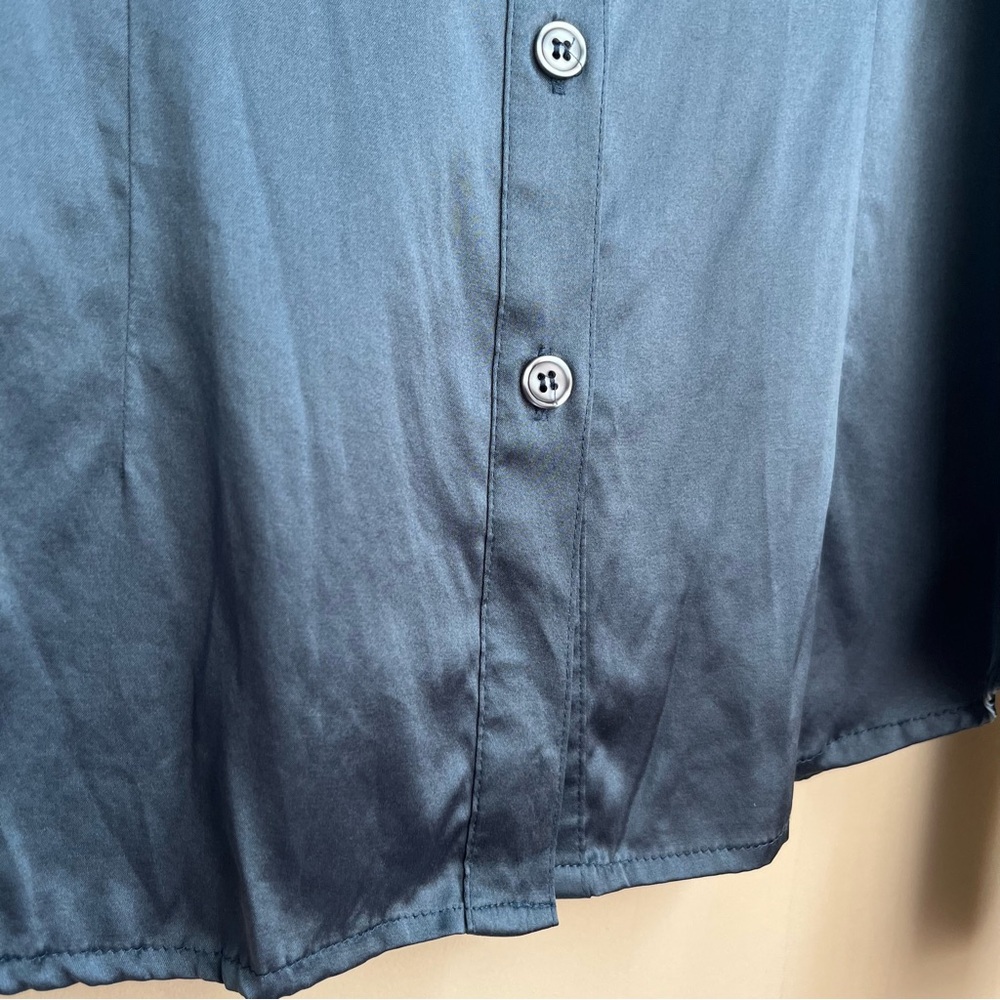 vintage y2k spiegel silk blouse - Picture 9 of 10